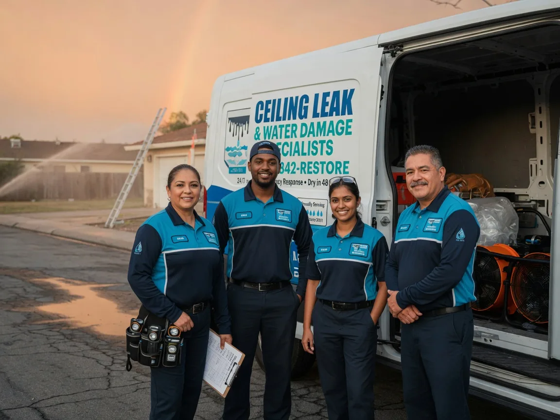 Ceiling Leak Cleanup company in South China, ME